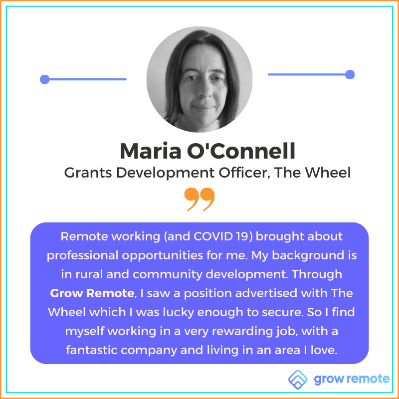 How Remote Work Contributes To Sustainable Communities - Maria &Amp; Colum’s Story 2 The wheel